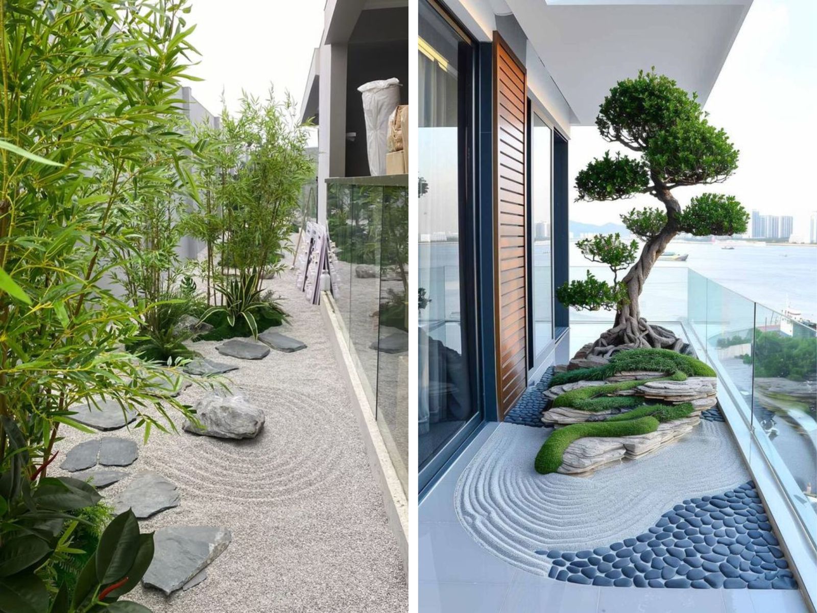 thiết kế vườn thiền trong nhà phố